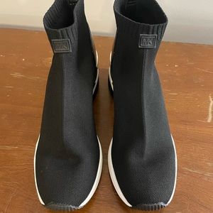 Michael Kors Skyler Stretch-Knit Sock Sneaker